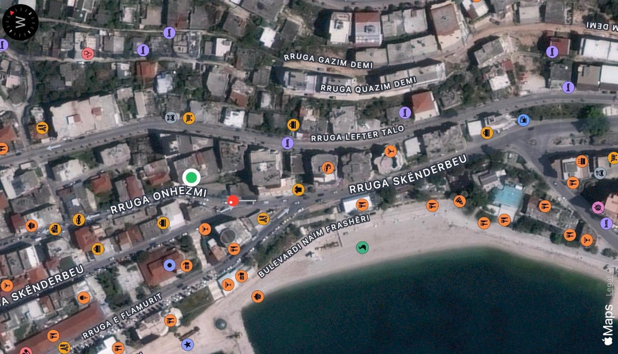 Aries Apartments Sarande Ngoại thất bức ảnh
