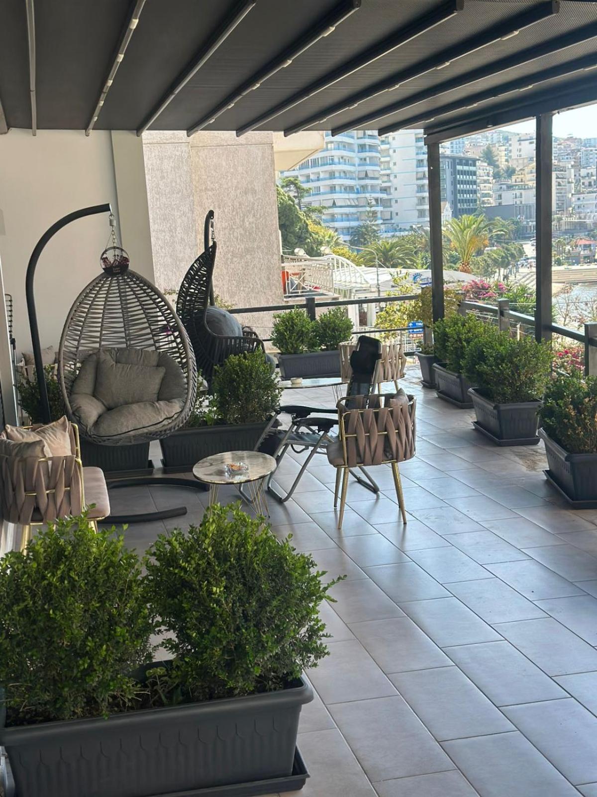 Aries Apartments Sarande Ngoại thất bức ảnh